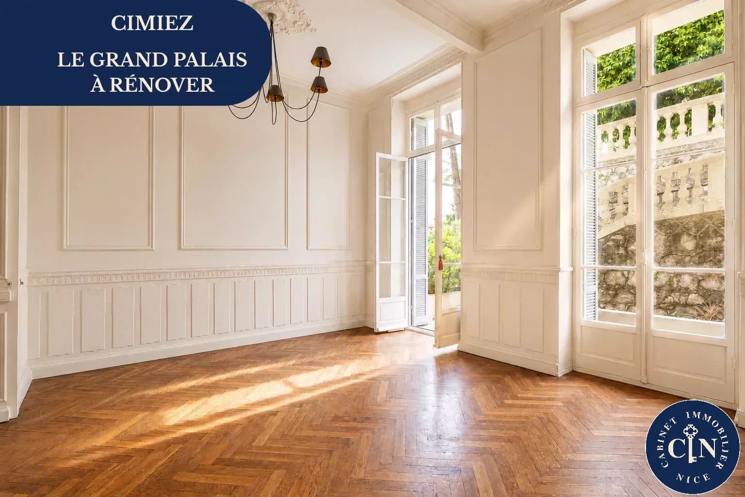 2 pièces 62,05 m² - Terrasse privative charme ancien - Bas Cimiez