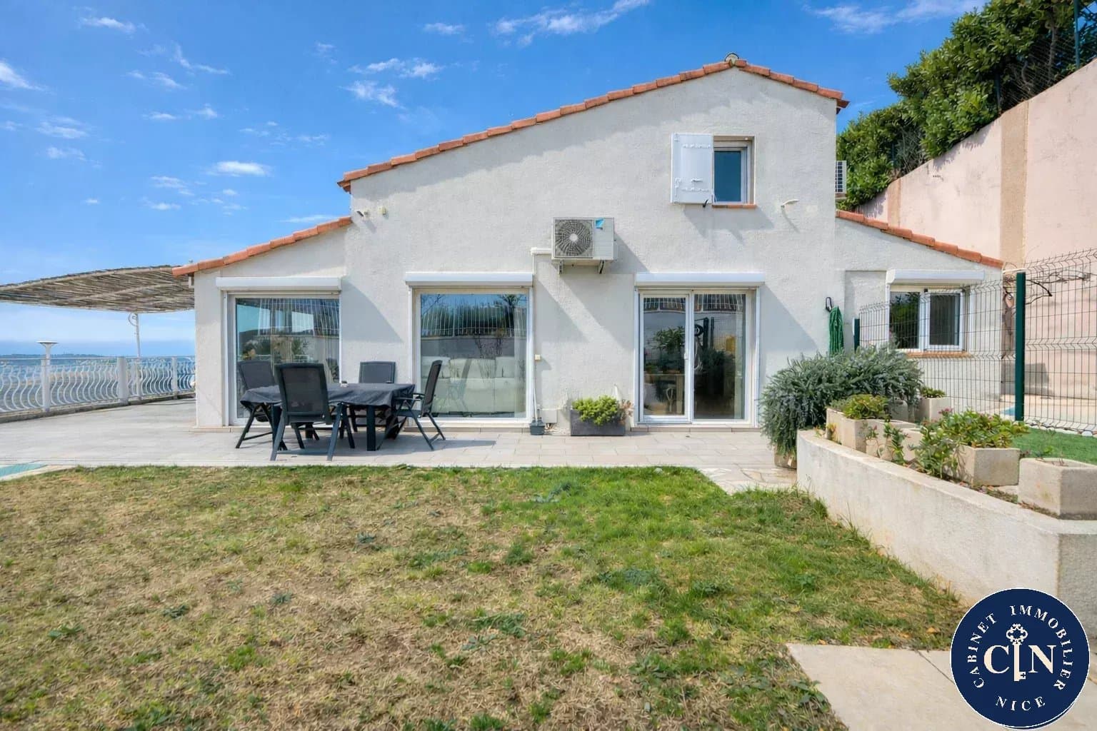 Maison mitoyenne 3 pièces – Jardins & terrasse – Pessicart