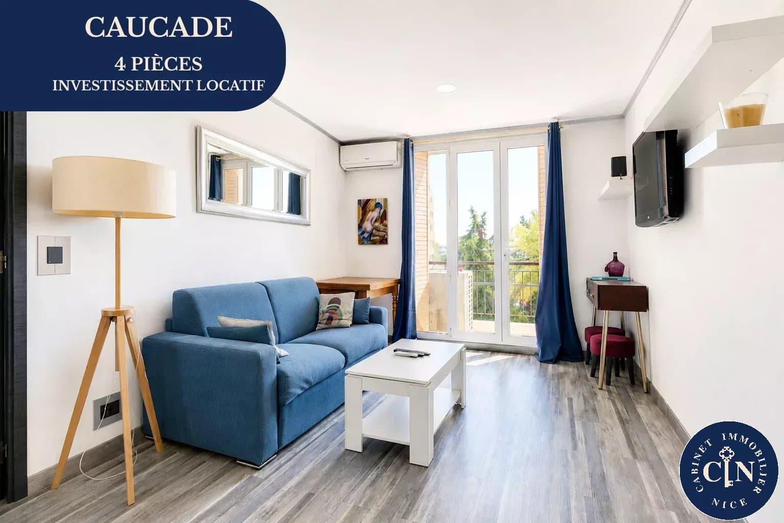 4P Nice Ouest - Excellent rendement - vue mer