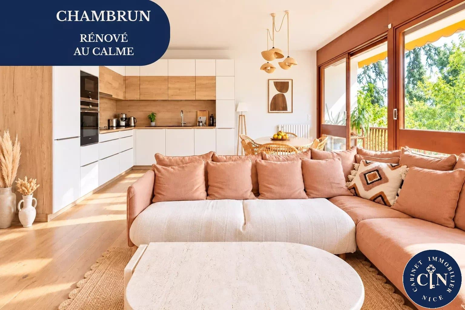 4 pièces 102 m² - rénové - Chambrun - coup de coeur