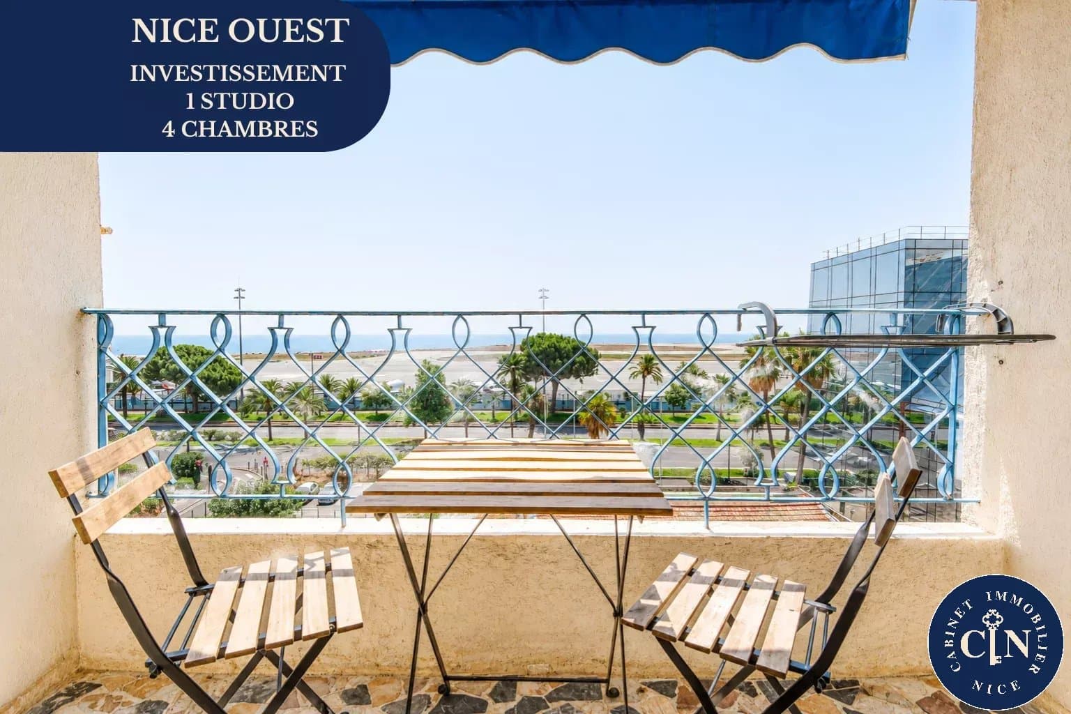 Investissement locatif 6 pièces 115 m² - 4 chambres & studio - Nice ouest