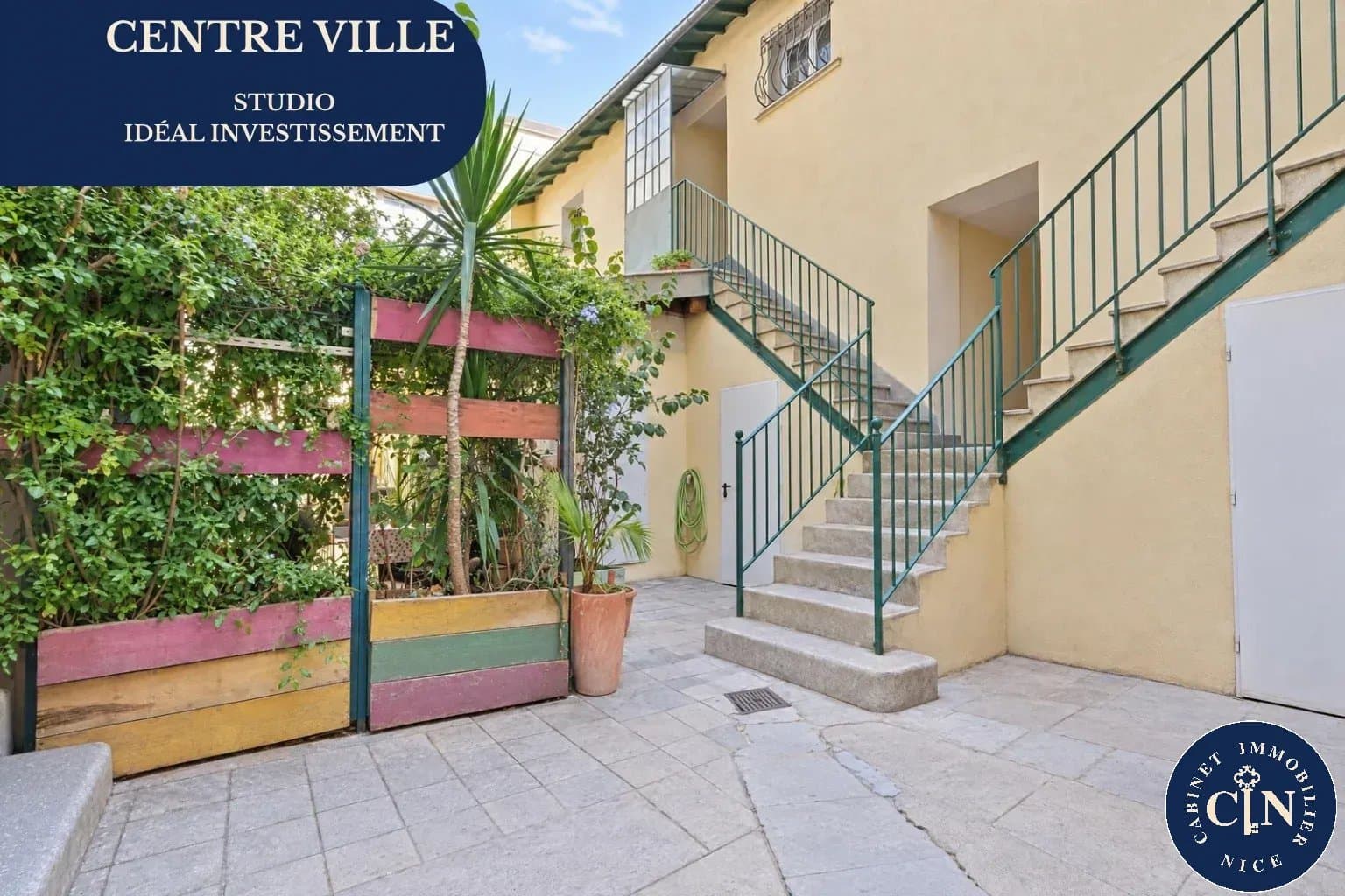 Studio 28,92 m² - Centre-ville Nice - Idéal investissement