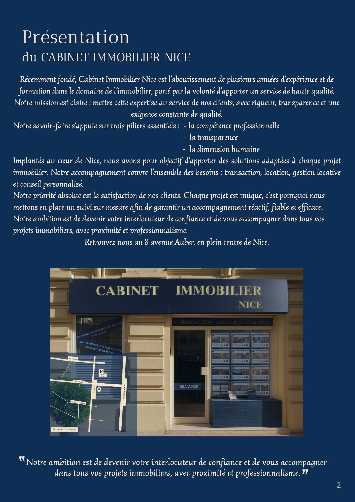 Le magazine du Cabinet Immobilier Nice — page 3